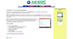 Desktop Screenshot of justbasic.com